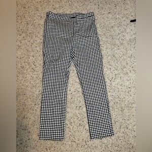 Free‎ People plaid pants size 6